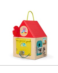 B. Toys - B. Wooden Locks & Latches House