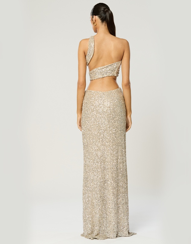 Winona - Sterling Sash Dress 