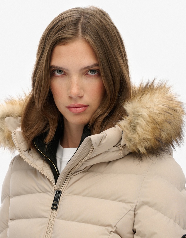 Superdry - Fuji Hooded Mid Length Jacket
