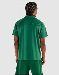 Malbon - Performance Zip Raglan Polo