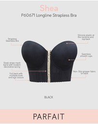 Parfait - Shea Bustier Style Longline Strapless Bra