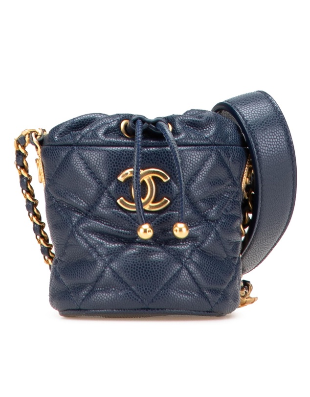 Pre-Loved by Azura Reborn - Pre-Loved chanel Stylish Bucket Bag with Chain Strap for Everyday Essentials