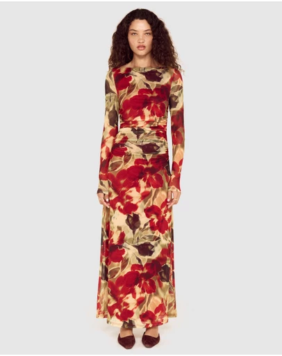 MINKPINK - Selma Mesh Midi Dress