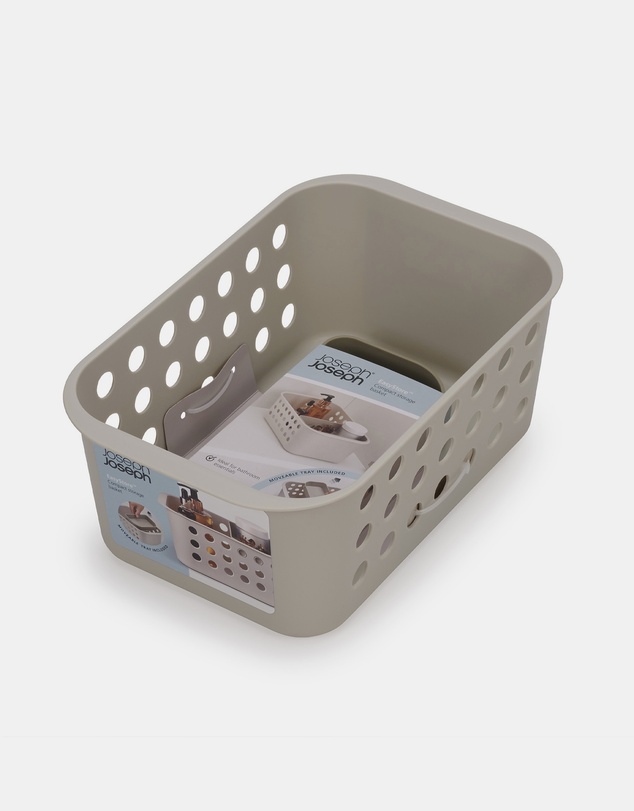 Joseph Joseph - EasyStore™ Bathroom Storage Basket (Ecru)