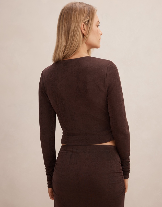 Forever New - Arabella V-Neck Ruched Top