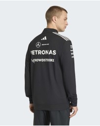 adidas Performance - MERCEDES - AMG PETRONAS FORMULA 1 TEAM ENGINEERS QUARTER ZIP Sweatshirt Mens