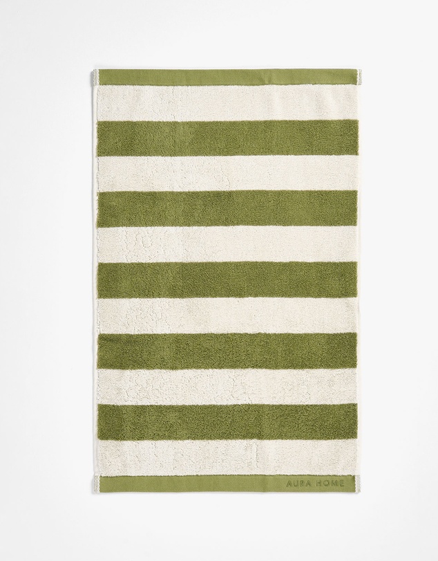 Aura Home - Riviera Stripe Bath Towel