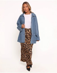 Petal & Pup - Novan Oversized Shacket - Denim