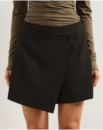 Atmos&Here - Nina Tailored Wrap Skort