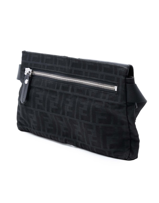 Pre-Loved by Azura Reborn - Pre-Loved Zucca Canvas Double Pocket Belt Bag