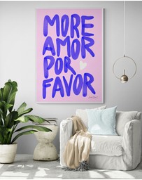 Inka Arthouse - More Amor by Baroo Bloom Art Print