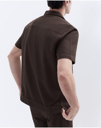 UNISON - Jacquard Regular Fit Shirt