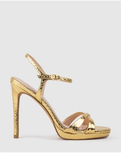 Edward Meller - WALTZ110 Crossover Platform Sandal