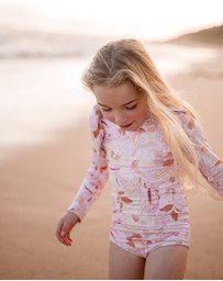 WITH LOVE FOR KIDS - Shimmy Long Sleeve Swimmers - Babies - Kids