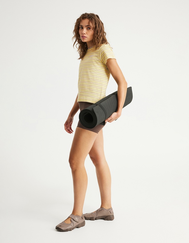 Upstate - Urban Box Stripe Tee - Lemonade