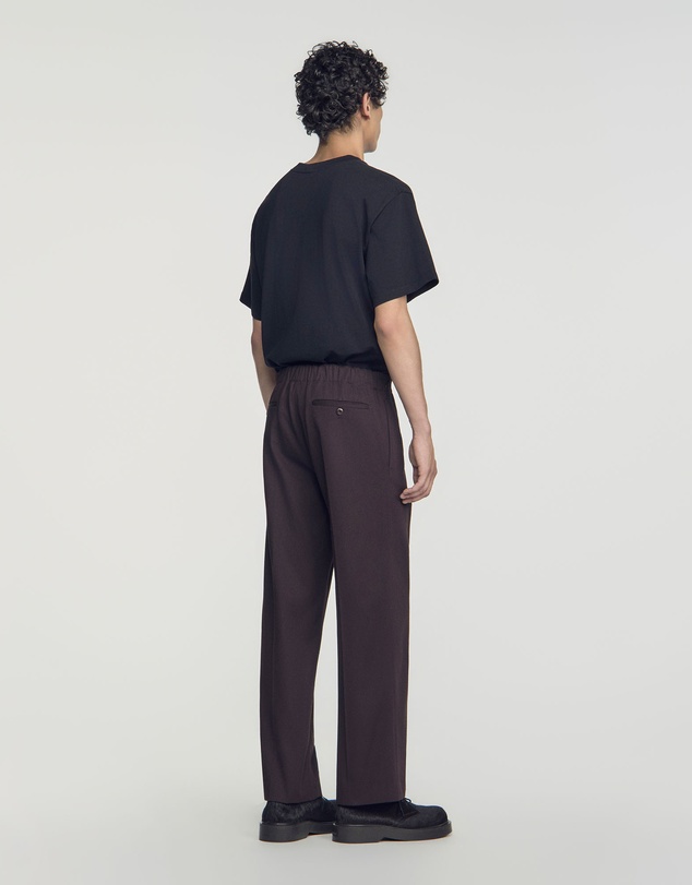 Sandro - Alpha Cotton Large Pants