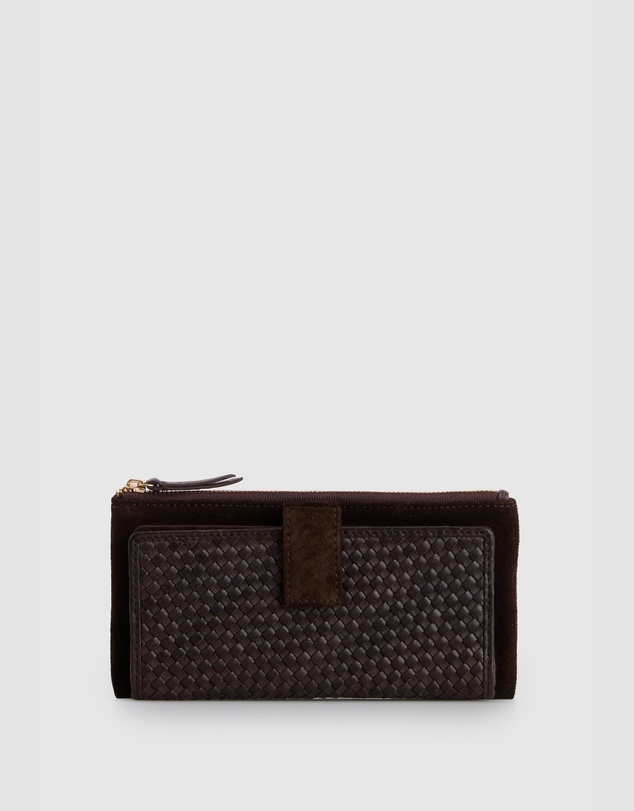 Evity - Emmy Suede Leather Medium Wallet
