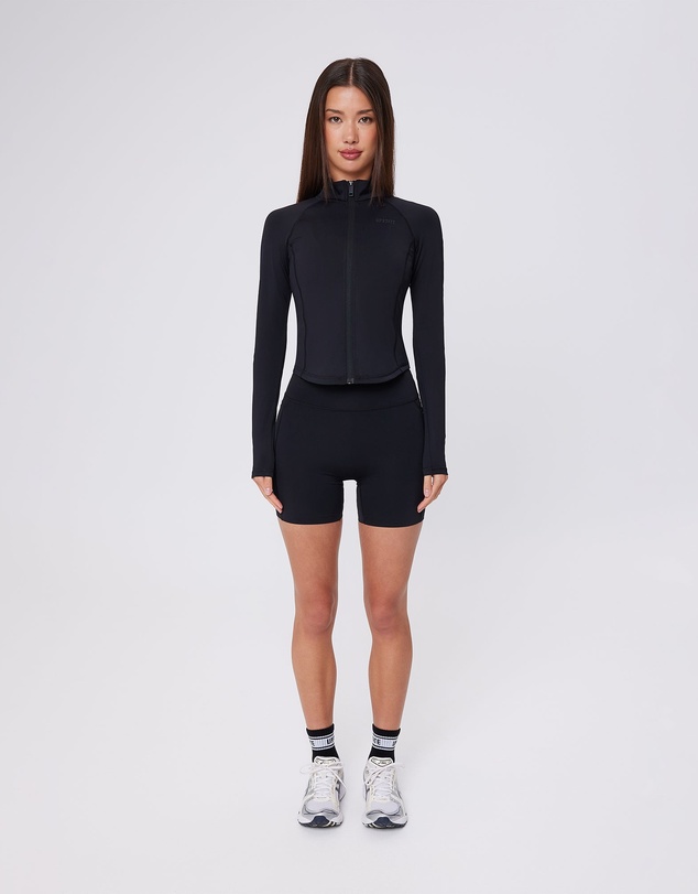 Upstate - Contour+ Zip Through - Black