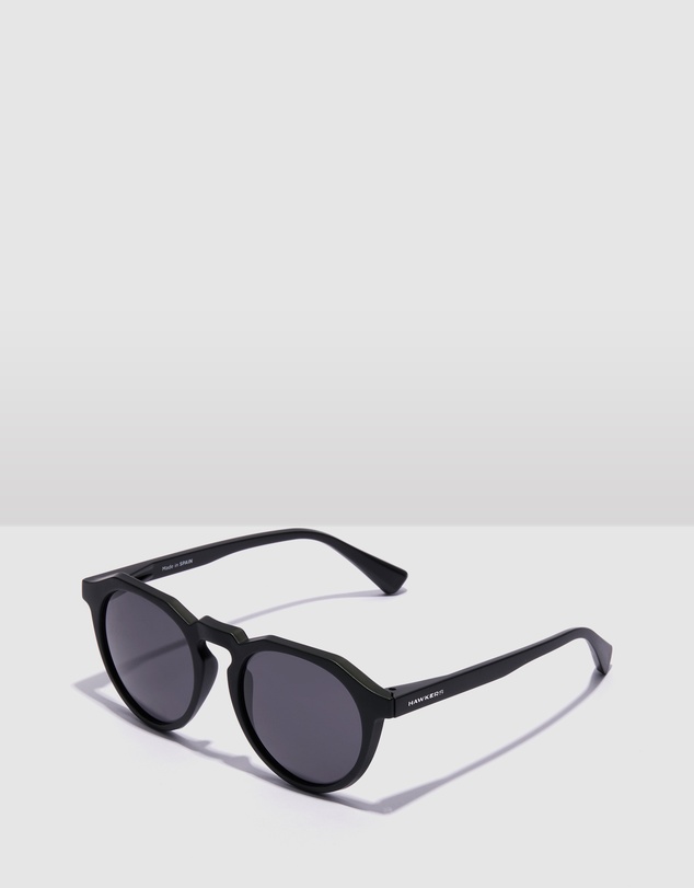 Hawkers Co - Black Black Warwick Raw Sunglasses for Men and Women UV400