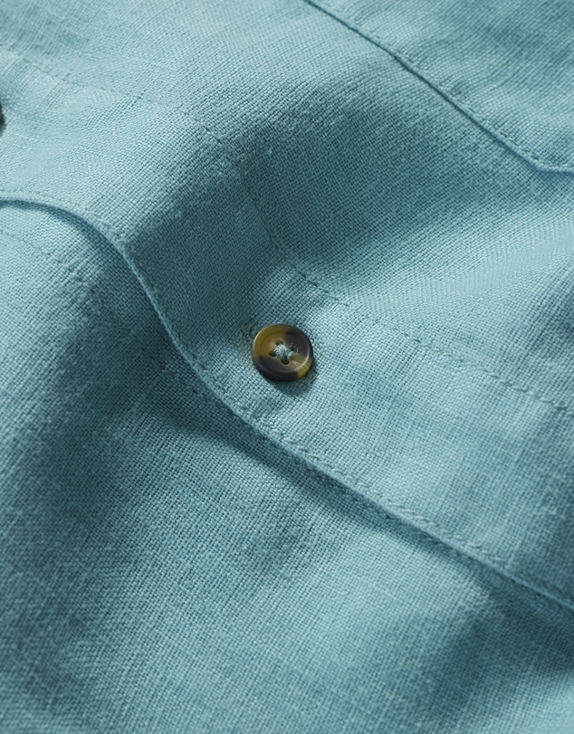 Seasalt - Seasalt Cornwall Teal Curator Shirt