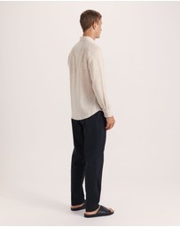 SABA - Anderson Classic Yarn Dyed Linen Shirt
