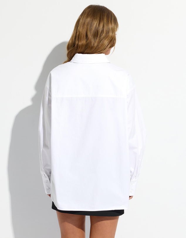 Dazie - Oxford Cotton Oversized Shirt