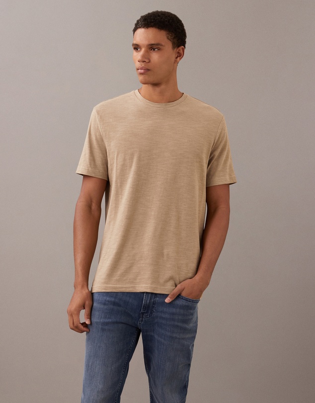 Calvin Klein - Cotton Linen T-Shirt