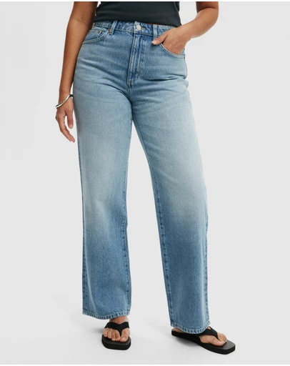 Cotton On - Curvy 91 Straight Jeans