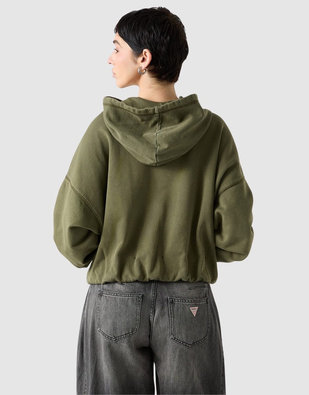 GUESS Originals - GUESS Originals Bubble Hem Oversized Hoodie