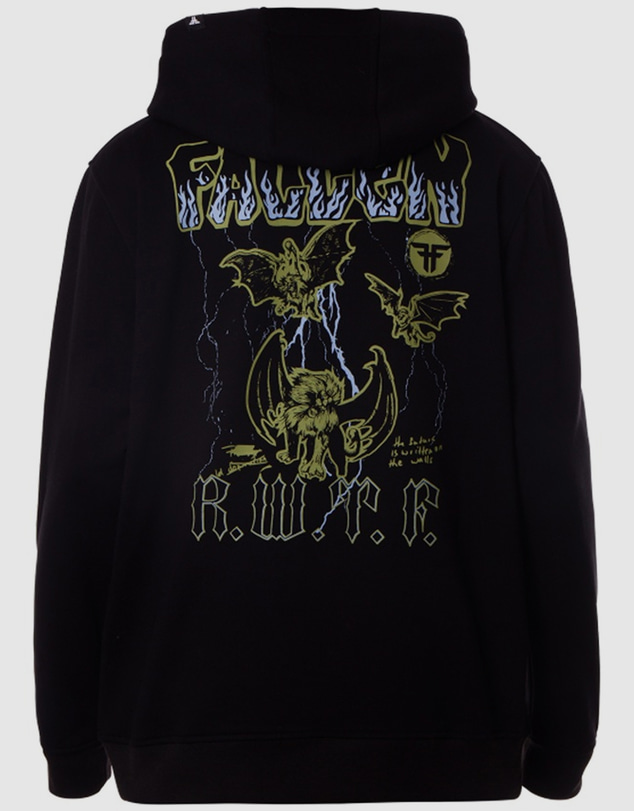 Fallen Footwear - Mens Gargoyle Hoodie Black
