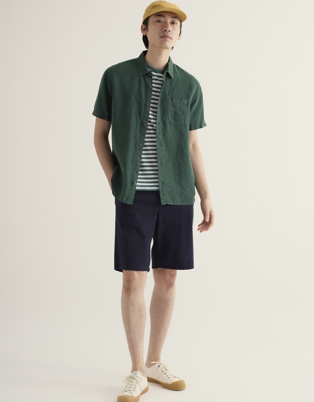 Seasalt - Men's Seven Seas Sailor Tee in GOTS-Certified Organic Cotton