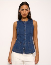 AERE - Emryn Patch Pocket Vest