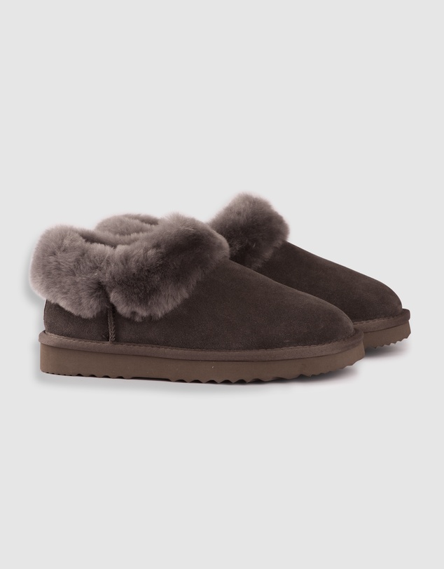 AusWooli Ugg Boots - Coogee Sheepskin Wool Ankle Slippers