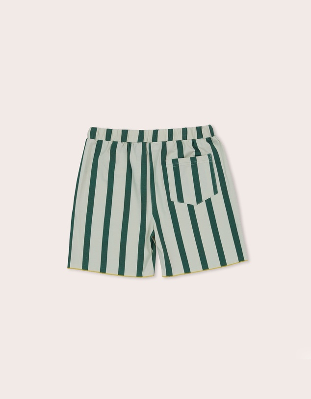Olive & The Captain - Club Stripe Mid Shorts