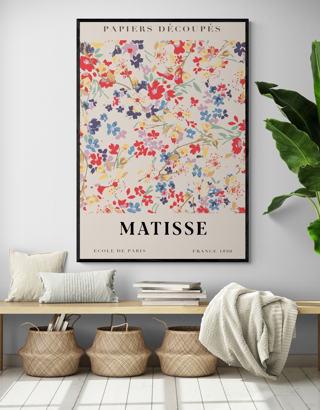 Inka Arthouse - Papiers Découpés by Henri Matisse Art Print