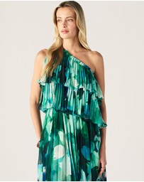 MOS The Label - Verdant Print One Shoulder