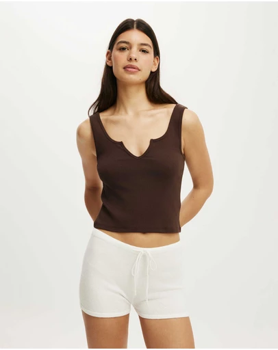 Cotton On Body - Rib Notch Tank