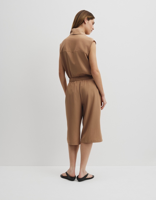 Country Road - Cupro Bermuda Short