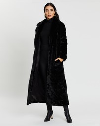 Unreal Fur - Black Bird Coat