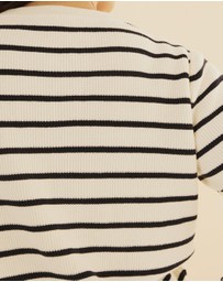 Atmos&Here Curvy - Rachel Crew Knit Cardigan