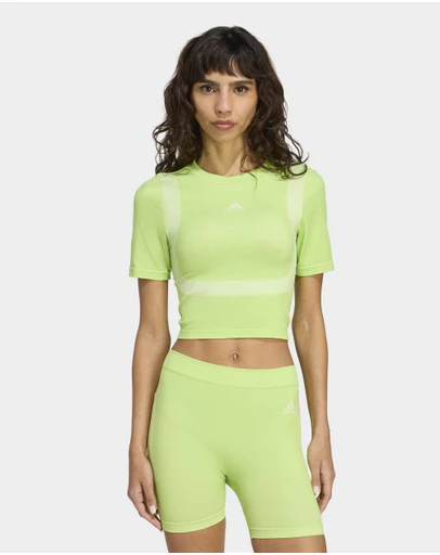 adidas Originals - Seamless Techfit Baby Tee Womens