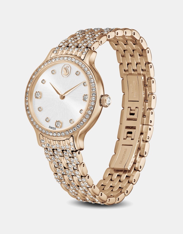 Swarovski - Imber Watch, Swiss Made, Metal Bracelet, Rose Gold Tone, Rose Gold-tone Finish