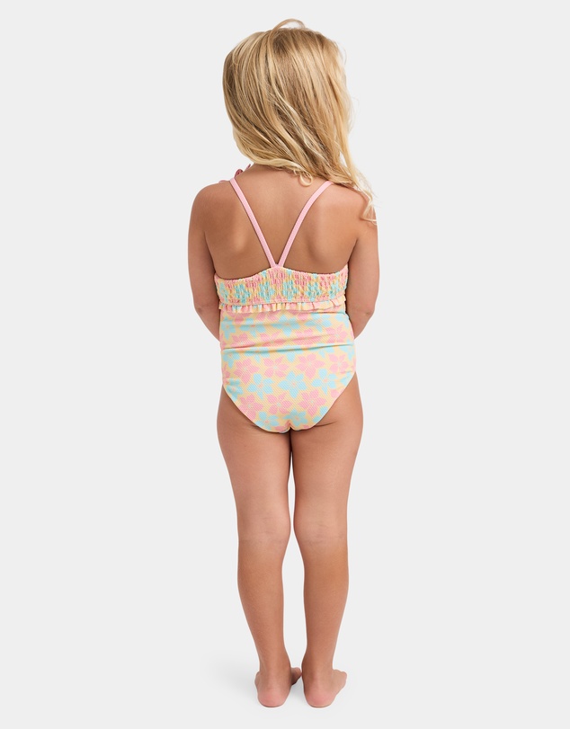 Billabong - Girls 2 to 7 Sun Petals One Piece Swimsuit