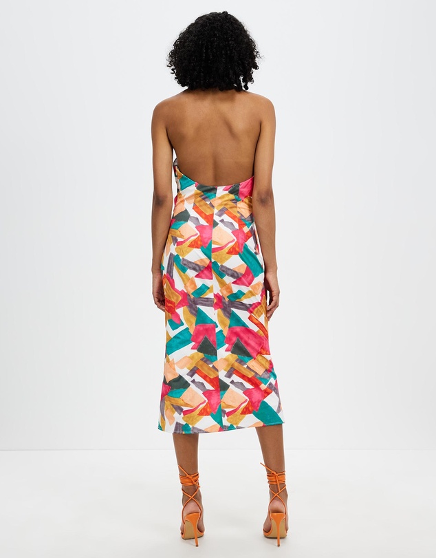 Honey and Beau - Euphoric Halter Midi Dress