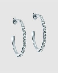 Ted Baker - CLANCI: Medium Crystal Hoop Earrings