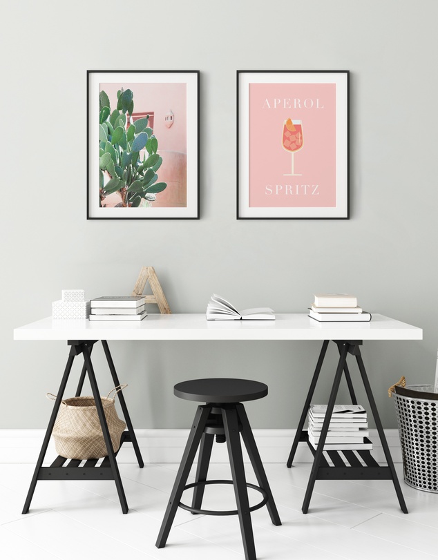 Olive et Oriel - Aperol Spritz Art Print