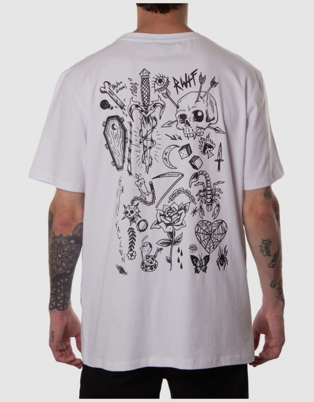 Fallen Footwear - Mens Flash T-Shirt White