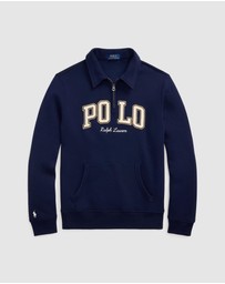 Polo Ralph Lauren - Logo Fleece Collared Sweatshirt