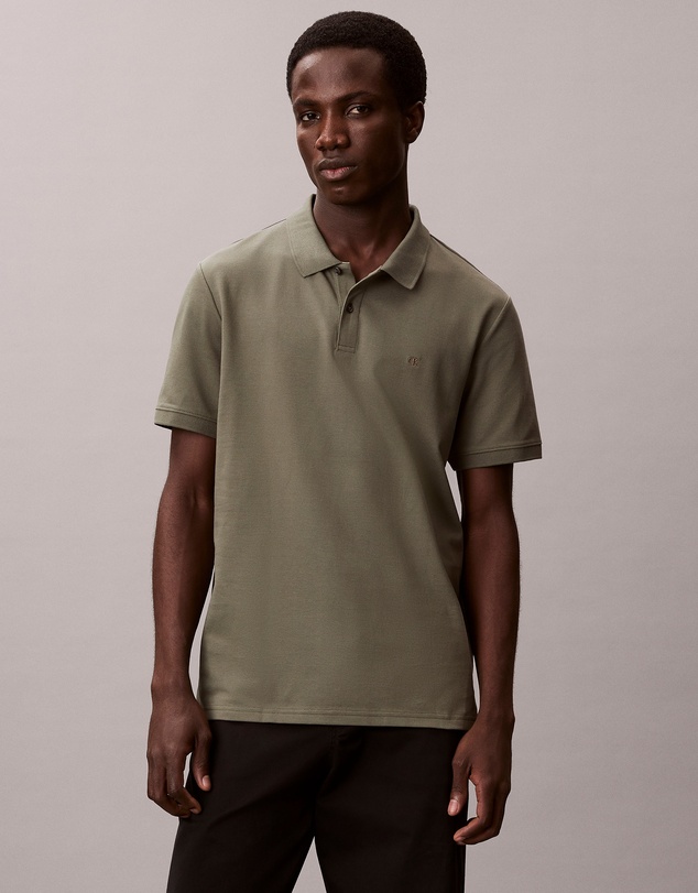 Calvin Klein - Supima Cotton Slim Refined Pique Polo Shirt