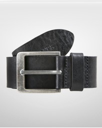 DENTS - Heritage Full Grain Leather Belt with Antique Pewter Buckle